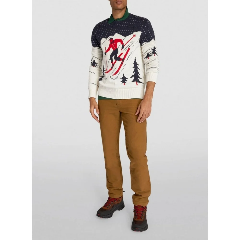 Polo Ralph Lauren | Skier Cotton Knitted Sweater Navy Multi Size Large